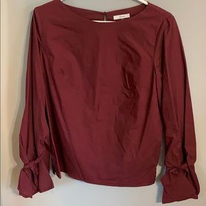 Maroon blouse